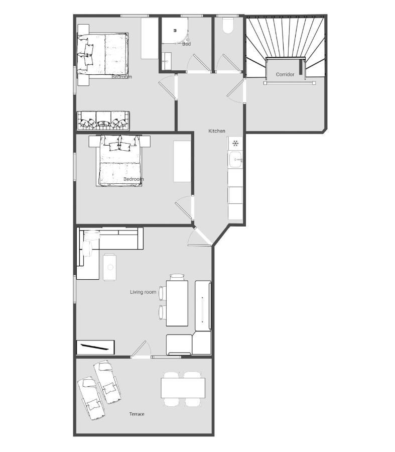 Appartement Gamper Brixen im Thale Bagian luar foto